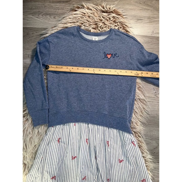 Blue and White Gap Dress - Picture 4 of 10